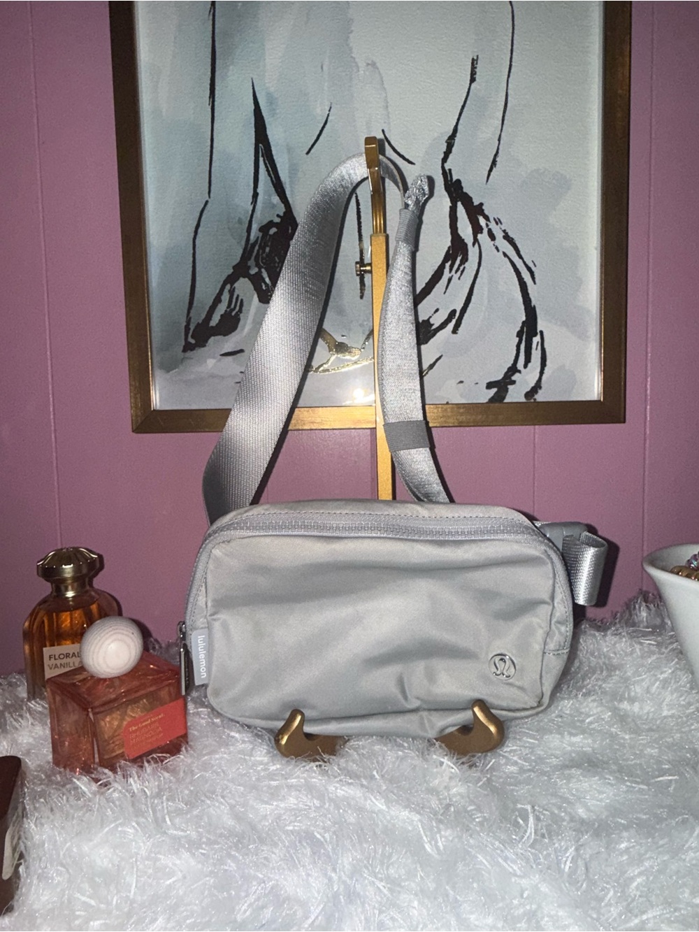 Lululemon athletica Light Gray Everywhere Belt Bag